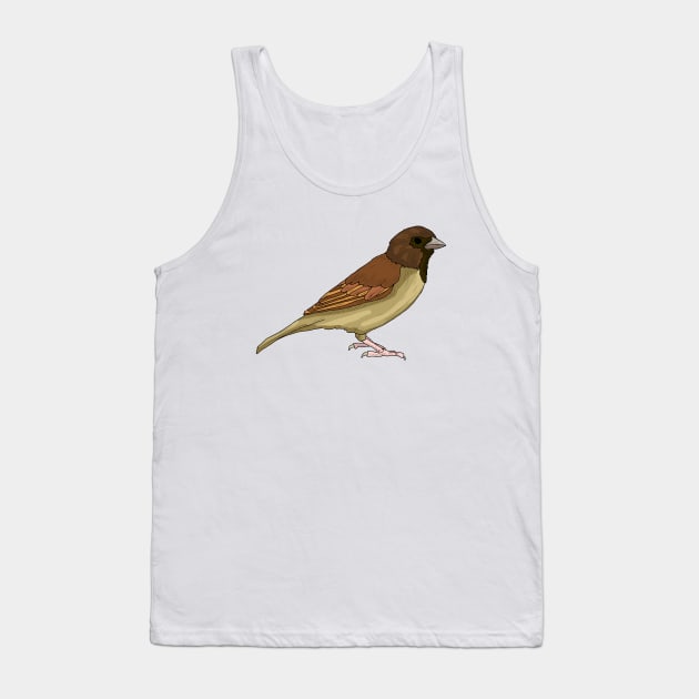 Bird Tank Top by lisenok